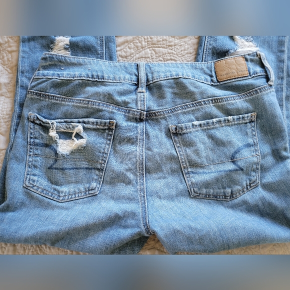 American Eagle Super Hi-Rise Jeggings Button Fly, Size 4 - Picture 5 of 8
